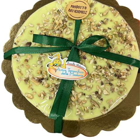 Tortina di cioccolato al pistacchio