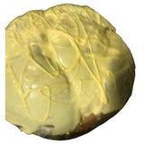 Panettone artigianale al limone con copertura di cioccolato bianco
