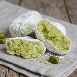 Biscotti di mandorla al pistacchio